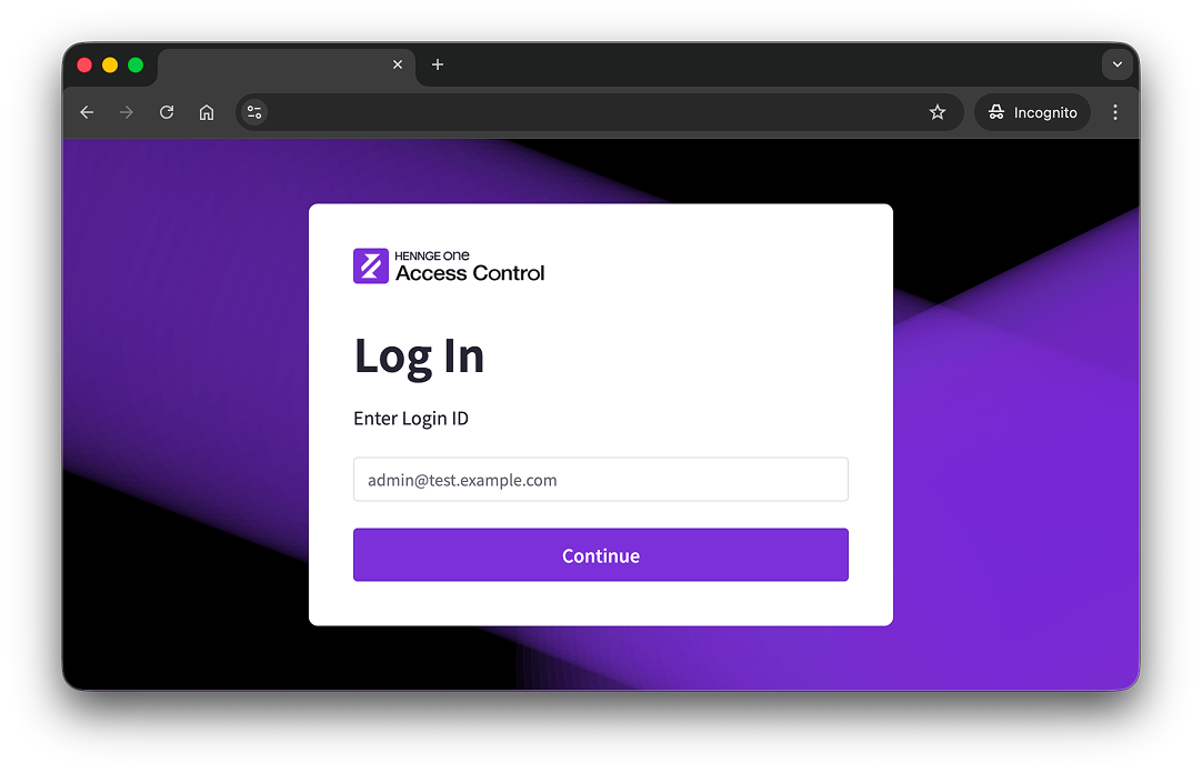 Access Control] 新しいログイン画面提供開始のお知らせ – HENNGE One
